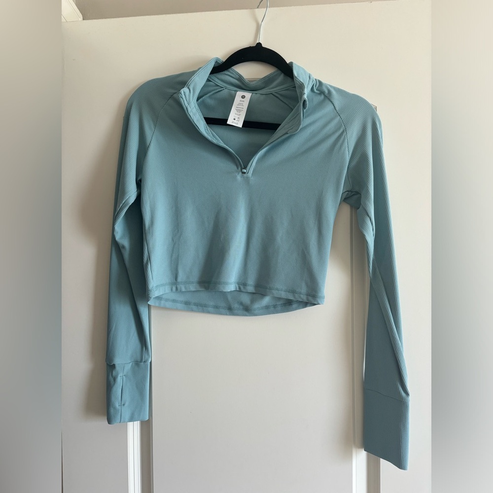 Paragon fit wear cropped 1/4 zip